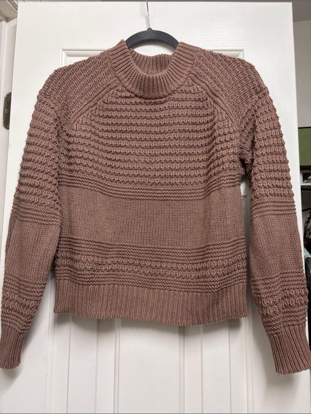 Universal Thread Women's Chunky Knit Mock Neck Sweater